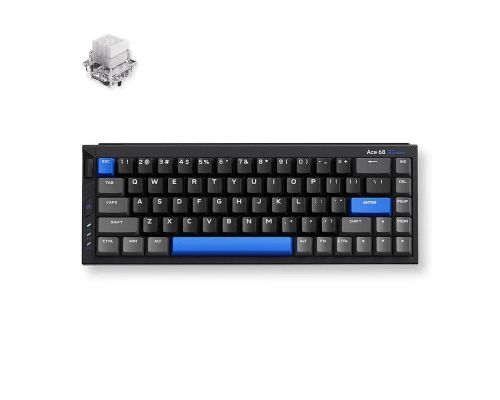 MCHOSE Gaming Mechanical Keyboard Ace 68 Turbo - 16K, Mount Tai Magnetic Switch GT [Tactile] (English US), Black, image , 2 image