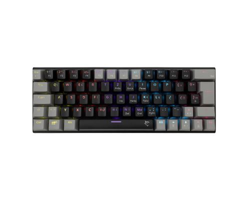 White Shark Gaming Mechanical Keyboard WAKIZASHI 2 - Red Switches (English US), Black, Gray, image 