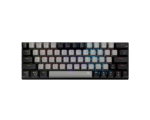 White Shark Gaming Mechanical Keyboard WAKIZASHI 2 - Red Switches (English US), Gray, Black, image 