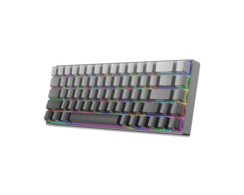 White Shark Gaming Mechanical Keyboard NUNCHAKU - Red Switches (English US), Grey, image , 3 image