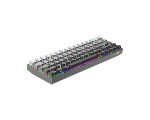 White Shark Gaming Mechanical Keyboard NUNCHAKU - Red Switches (English US), Grey, image , 4 image