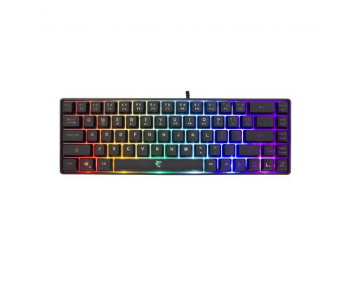 White Shark Gaming Keyboard RONIN - Blue Switches (English US), Black, image 
