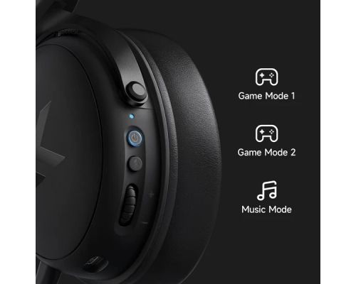 MCHOSE безжични геймърски слушалки Wireless Gaming Headphones - V9 Pro Icy White - Bluetooth , 2.4G, image _ab__is.image_number.default