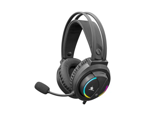 White Shark Gaming Headphones WOLF - 50mm, PS4, Black, image 