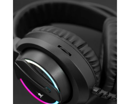 White Shark Gaming Headphones WOLF - 50mm, PS4, Black, image , 4 image