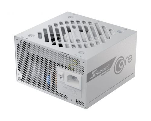 Seasonic PSU ATX 3.1 650W Gold, Full Modular, PCIe 5.1 - CORE GX-650 V2 White - SRP-CGX651-A5A32SF-W, image 