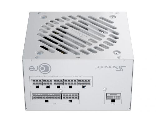 Seasonic PSU ATX 3.1 750W Gold, Full Modular, PCIe 5.1 - CORE GX-750 V2 White - SRP-CGX751-A5A32SF-WH, image , 3 image