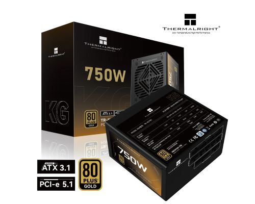Thermalright захранване PSU ATX 3.1 750W Gold, Full Modular - TR-KG750, image _ab__is.image_number.default