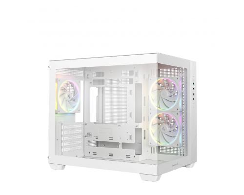 DeepCool Case mATX - CG330 3F WH - 3 ARGB Fans, image , 2 image