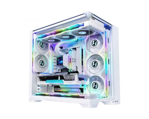 Lian Li кутия Case E-ATX - O11 Vision Compact - White, image _ab__is.image_number.default