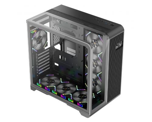 1stPlayer Case ATX - RT7 Black - LED display, image , 2 image