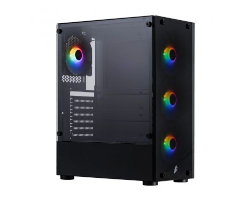 1stPlayer Case ATX - Fire Dancing V2-A RGB v2 - 4 fans included, image 
