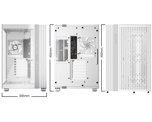 be quiet! Case ATX - LIGHT BASE 600 LX White, image , 2 image