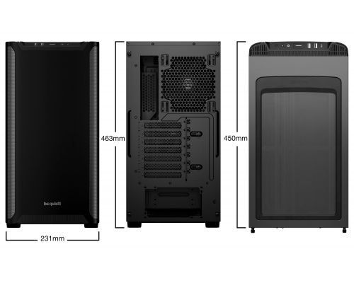 be quiet! Case ATX - Pure Base 501, image , 2 image