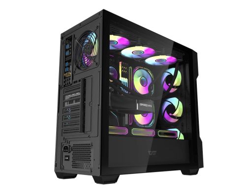 Darkflash кутия Case ATX - DS900 Mesh Black - 4 x 120 mm A-RGB fans included, image _ab__is.image_number.default