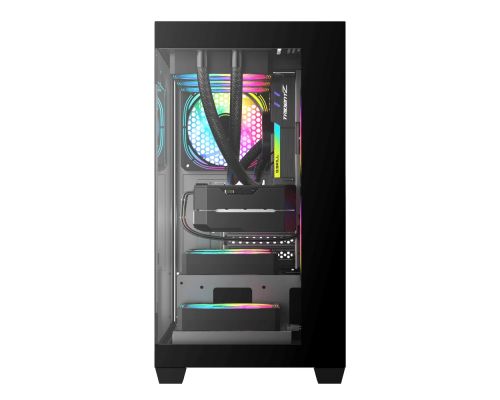 Darkflash кутия Case mATX - DS900M Black - 6 x 120 mm Infinity Mirror A-RGB, image _ab__is.image_number.default