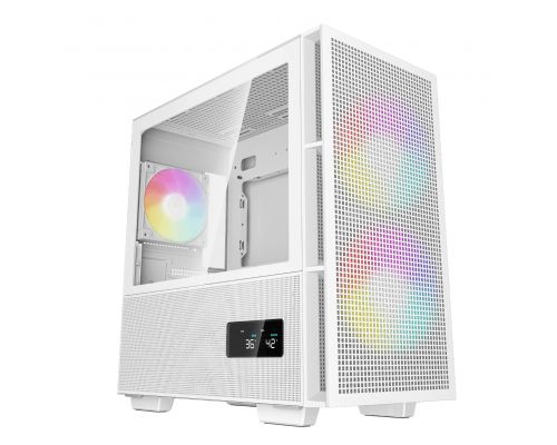 DeepCool кутия Case mATX - CH360 DIGITAL WH, image 