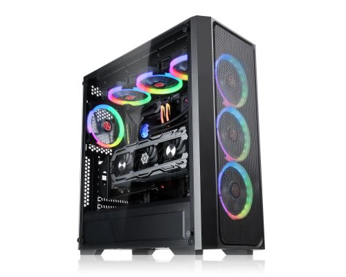 Raijintek Case EATX - PONOS MS4 - 4 x 120mm ARGB Fans, Mesh, image 