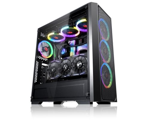 Raijintek Case EATX - PONOS MS4 - 4 x 120mm ARGB Fans, Mesh, image , 2 image
