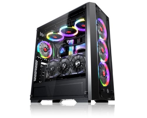 Raijintek кутия Case EATX - PONOS TG4 - 4 x 120mm ARGB Fans, Tempered Glass, image _ab__is.image_number.default