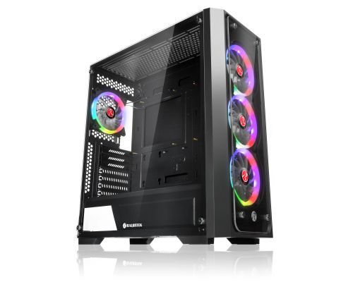 Raijintek кутия Case EATX - PONOS TG4 - 4 x 120mm ARGB Fans, Tempered Glass, image _ab__is.image_number.default