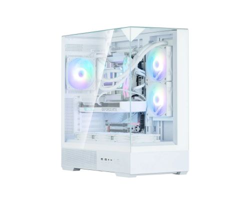Zalman Case ATX - P40 Prism White, image , 4 image
