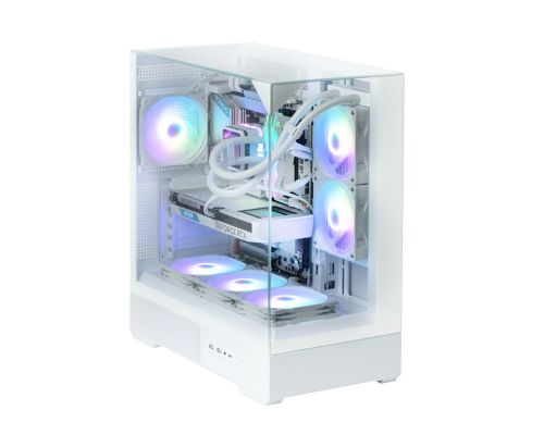 Zalman Case ATX - P40 Prism White, image , 5 image