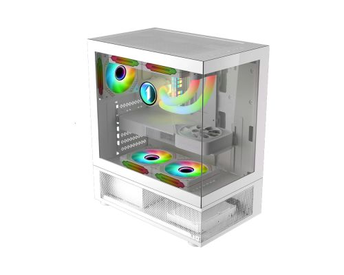 1stPlayer кутия Case ATX - MIKU Mi7-A White - Reversed fans included, image _ab__is.image_number.default