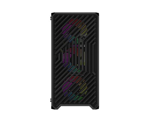 1stPlayer Case mATX - TRILOBITE T5 Black, image , 3 image