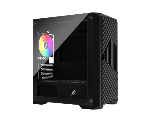 1stPlayer Case mATX - TRILOBITE T5 Black, image , 4 image