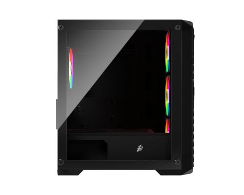 1stPlayer Case mATX - TRILOBITE T5 Black, image , 5 image