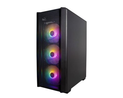 1stPlayer Case ATX - Fire Dancing V4 RGB - 4 fans included, image , 3 image