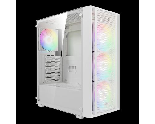 Gamdias кутия Case ATX - AURA GC2 Elite White - Mesh, RGB, Tempered Glass, image _ab__is.image_number.default