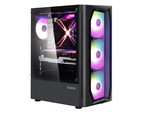 Zalman кутия за компютър Case ATX - N4 - RGB, Tempered Glass, image _ab__is.image_number.default