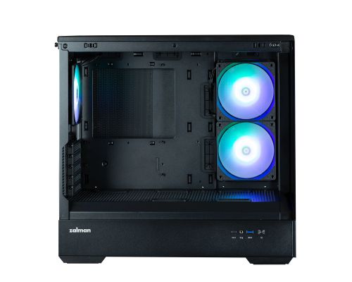 Zalman Case mATX - P30 Black - aRGB, Tempered Glass, image , 2 image