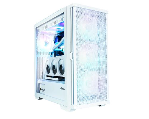 Zalman Case EATX - Z10 DUO White - Mesh/Tempered Glass, image , 2 image