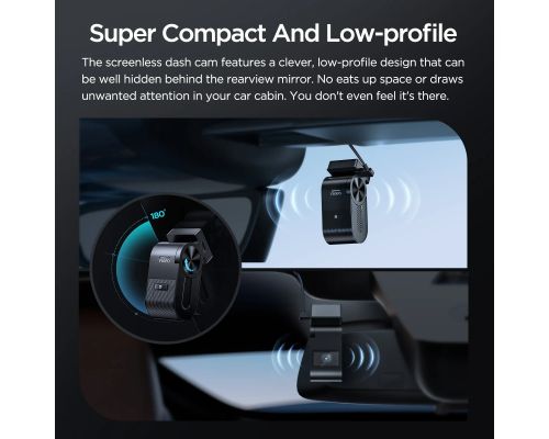 VIOFO Видеорегистратор Dash Cam VS1 - 2K, Sony STARVIS 2, 32GB SD Card Included, GPS, Bluetooth, image _ab__is.image_number.default