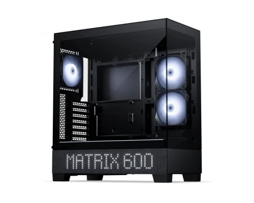 Phanteks Case E-ATX - View Matrix Black, image , 2 image