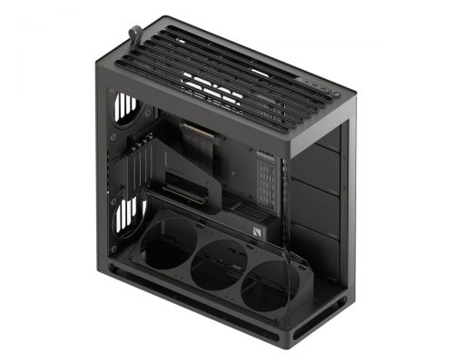 HAVN кутия Case E-ATX - HS 420 VGPU Edition Black - PCIe Gen 5 riser included, image _ab__is.image_number.default