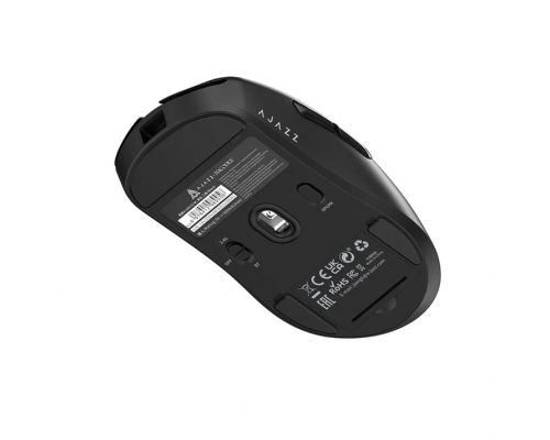 Ajazz професионална геймърска мишка AJ159 V2 MC - Wireless Gaming Mouse - 1K, Magnetic Charging Dock, Black, image _ab__is.image_number.default