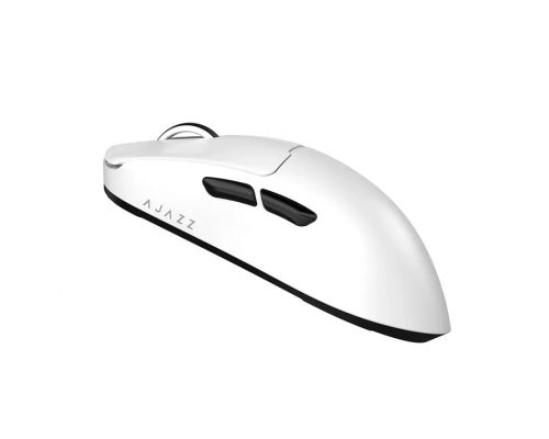 Ajazz професионална геймърска мишка AJ159 V2 MC - Wireless Gaming Mouse - 1K, Magnetic Charging Dock, White, image _ab__is.image_number.default