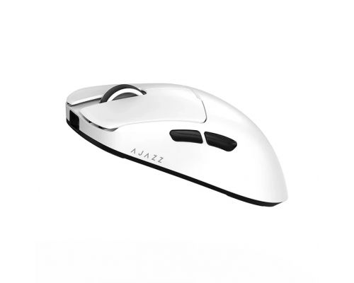 Ajazz професионална геймърска мишка AJ159 V2 MC - Wireless Gaming Mouse - 1K, Magnetic Charging Dock, White, image _ab__is.image_number.default
