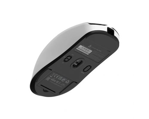 Ajazz професионална геймърска мишка AJ159 V2 MC - Wireless Gaming Mouse - 1K, Magnetic Charging Dock, White, image _ab__is.image_number.default