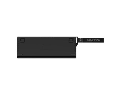 Marvo безжична механична геймърска клавиатура Wireless Gaming Mechanical keyboard Saber 65W KG965W - 1K, Banana Crystal [Linear], (English US), image _ab__is.image_number.default